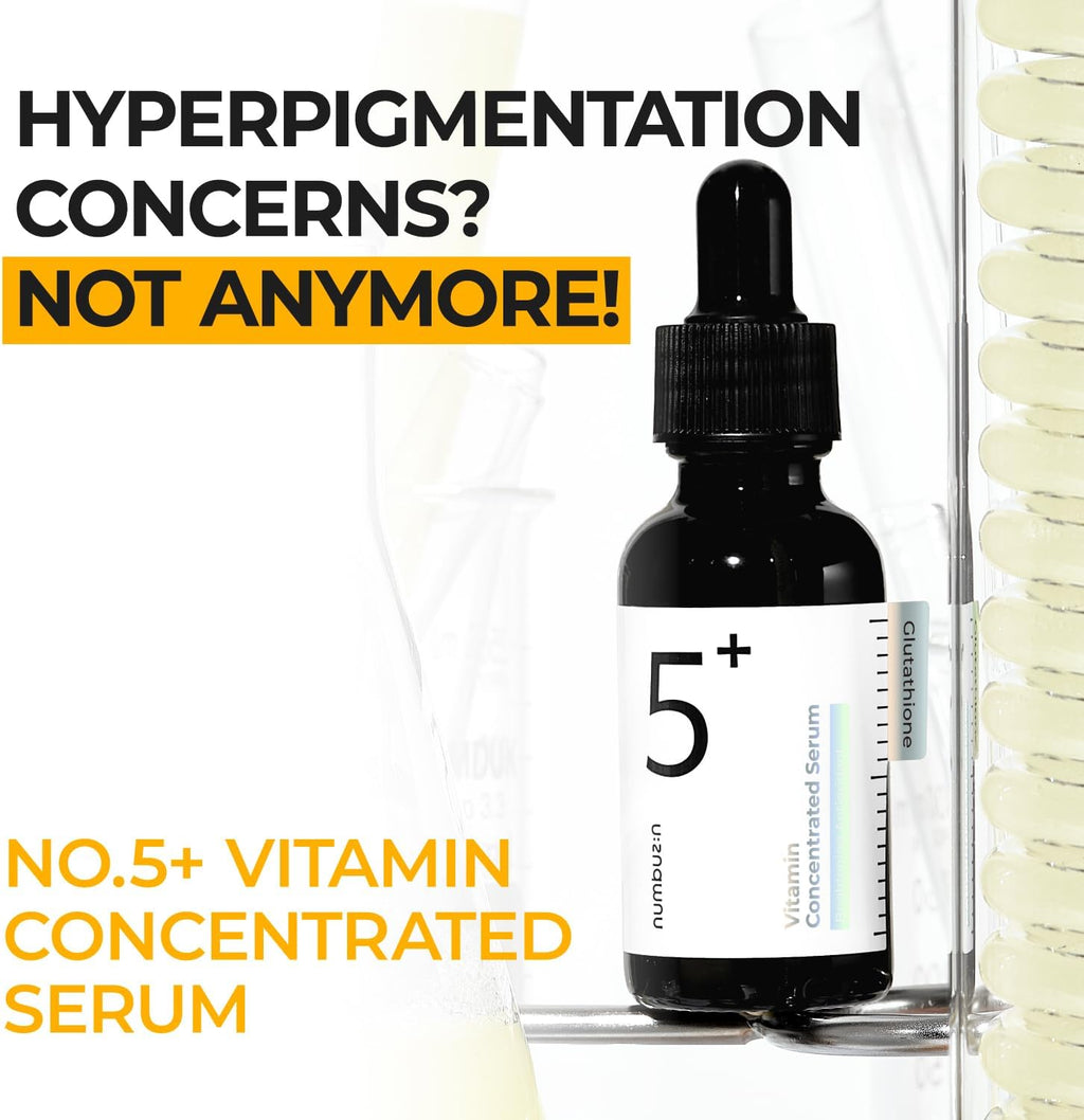 Numbuzin  No 5 serum Glutathione Vitamin Concentrated Serum 30ml Expiry 09 - 2028