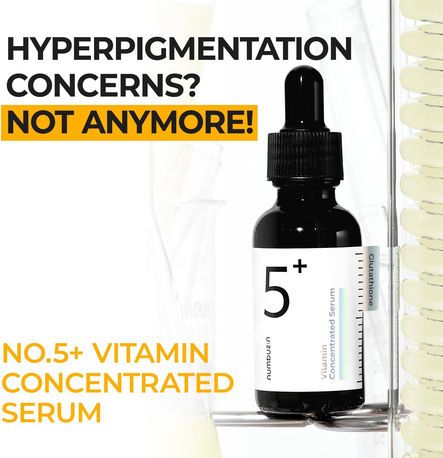 Numbuzin  No 5 serum Glutathione Vitamin Concentrated Serum 30ml Expiry 09 - 2028