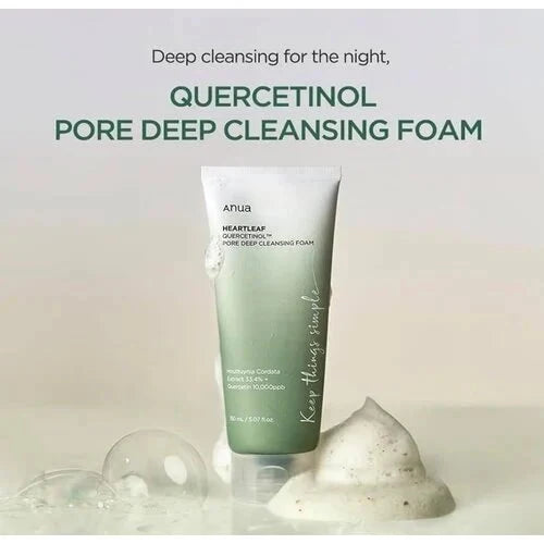 Anua Heartleaf Quercetinol Pore Deep Cleansing Foam