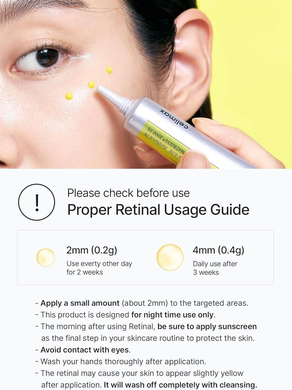Celimax The Vita A Retinal Shot Tightening Booster 15ml Expiry 07 - 2028